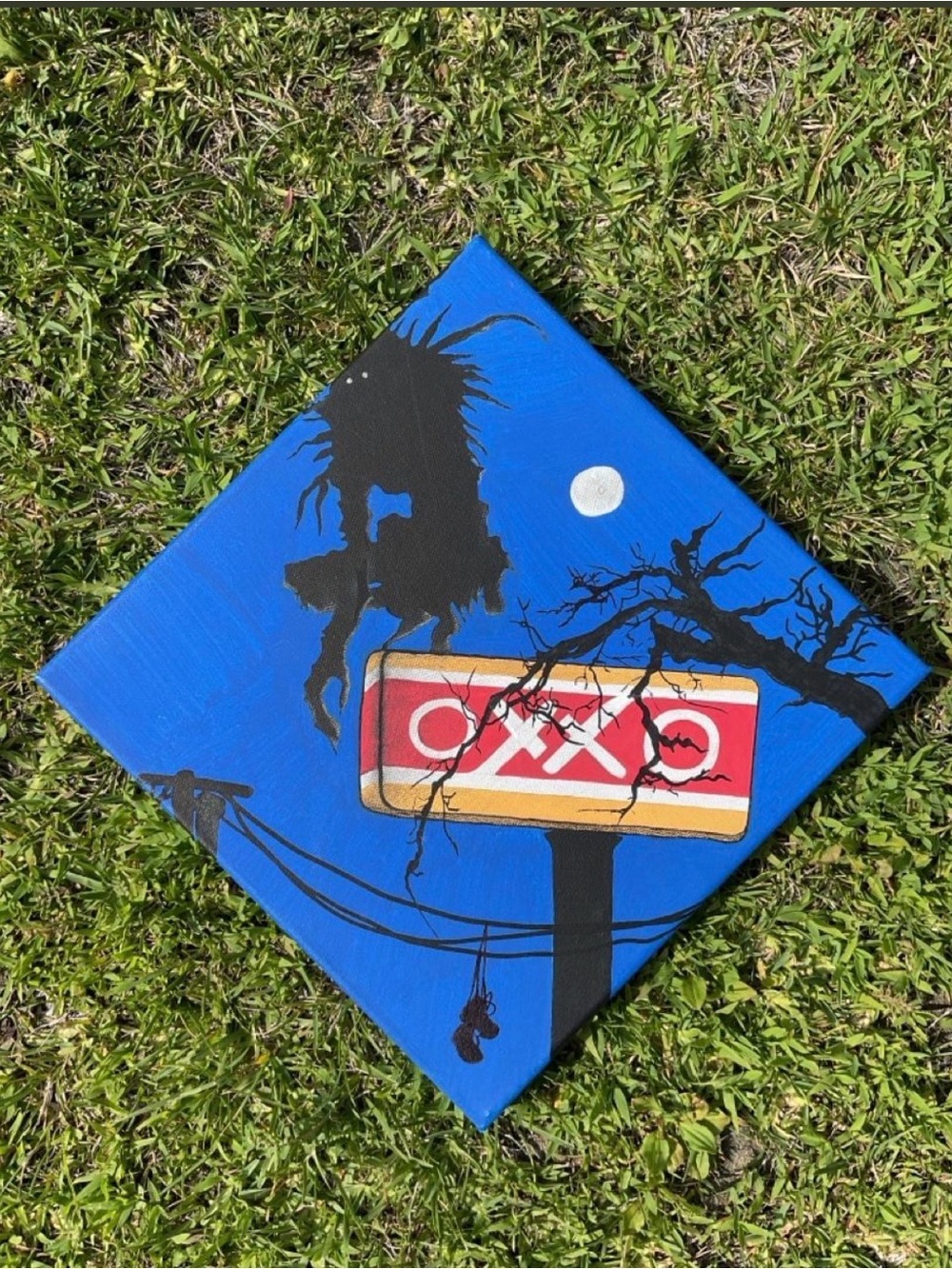 Death Note Ryuk OXXO Canvas Painting
